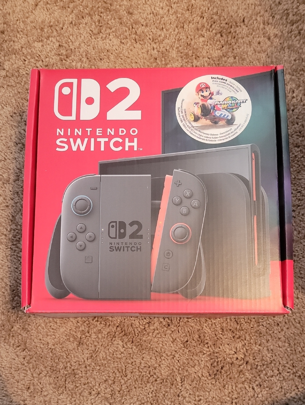 Nintendo Switch 2 BOX ONLY